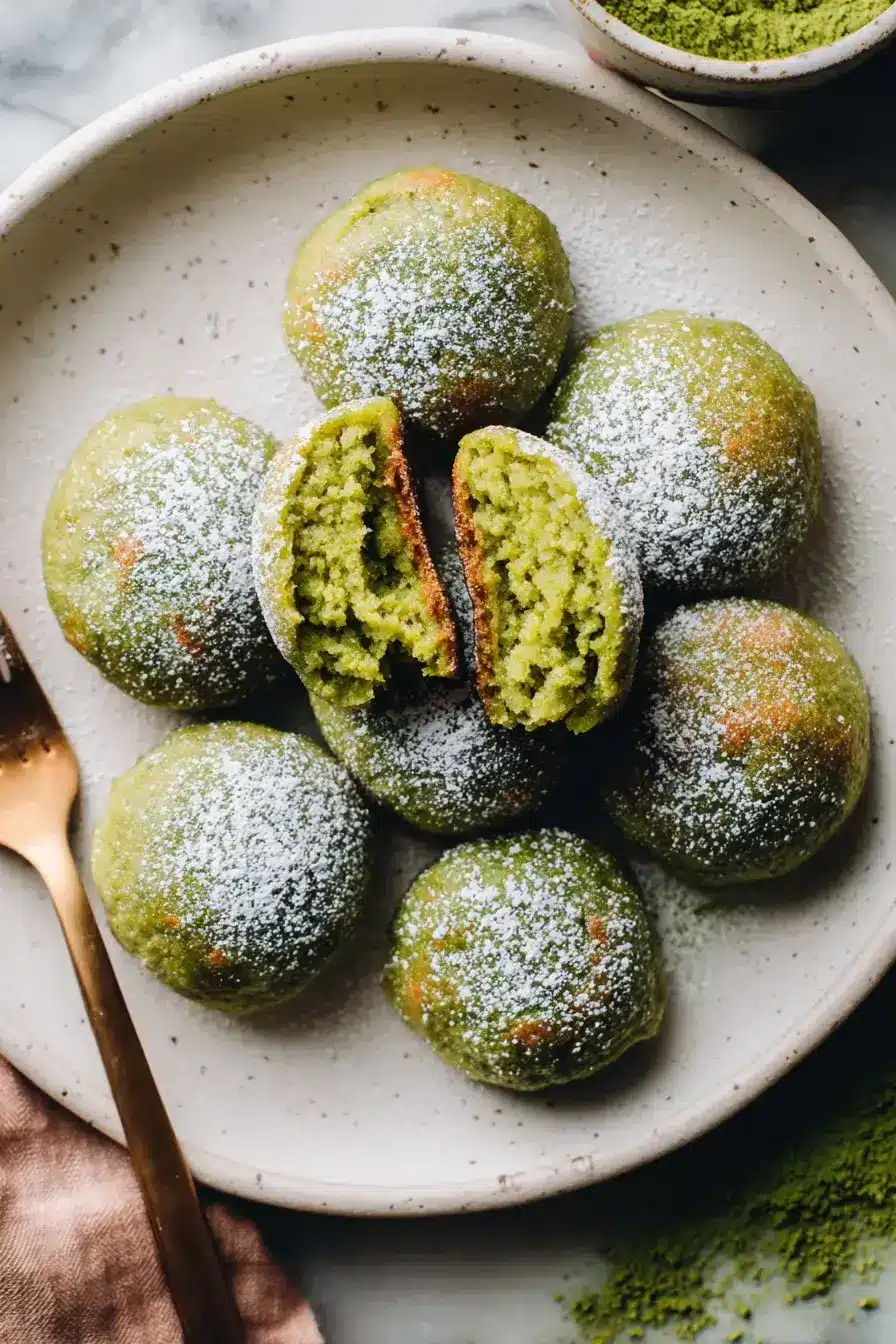 Matcha McDonald's recipe finished dish