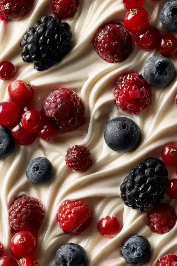 Easy Mixed Berry Yogurt