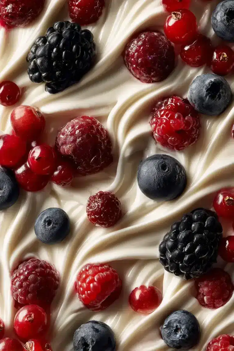 Easy Mixed Berry Yogurt