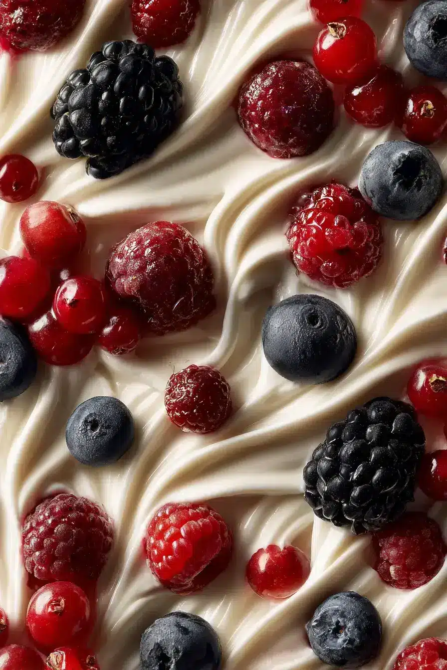 Mixed Berry Yogurt recipe finished dish