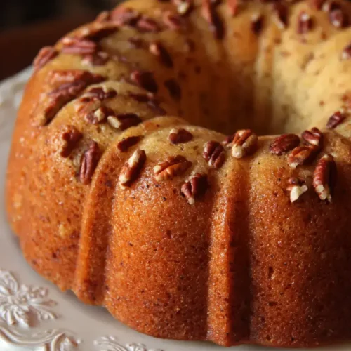 Easy Pecan Bundt Cake