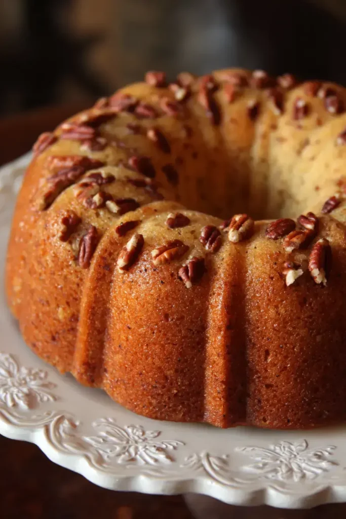 Easy Pecan Bundt Cake