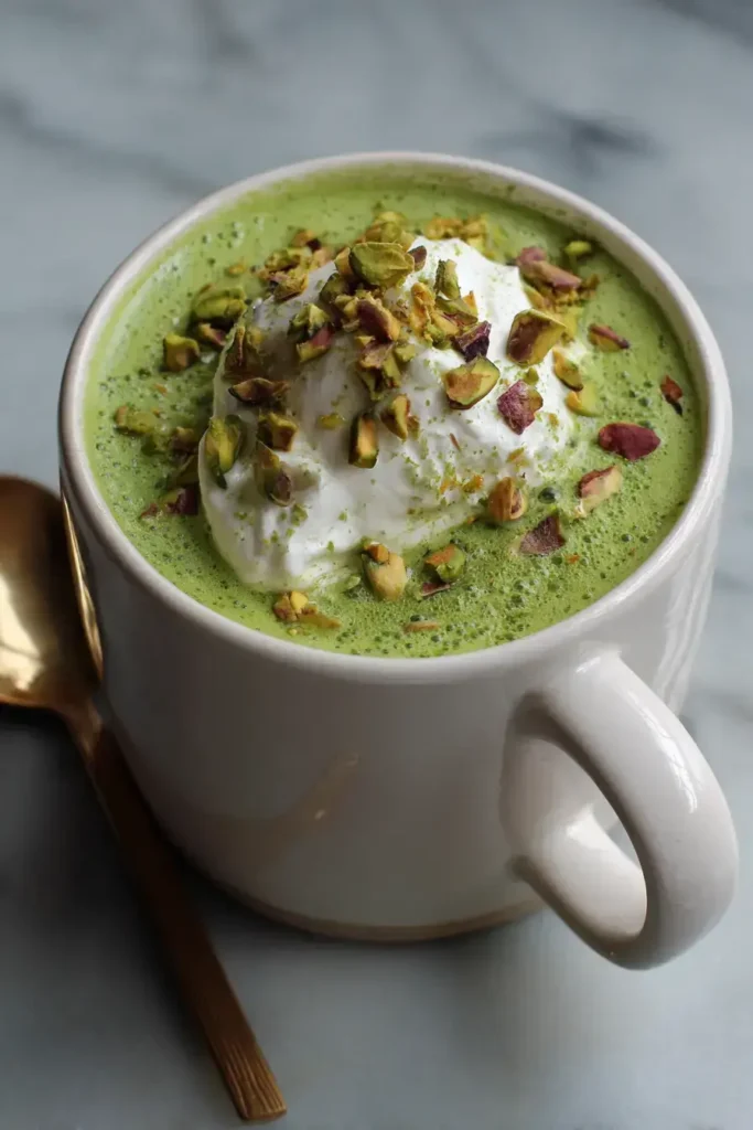 Pistachio Matcha Latte Recipe