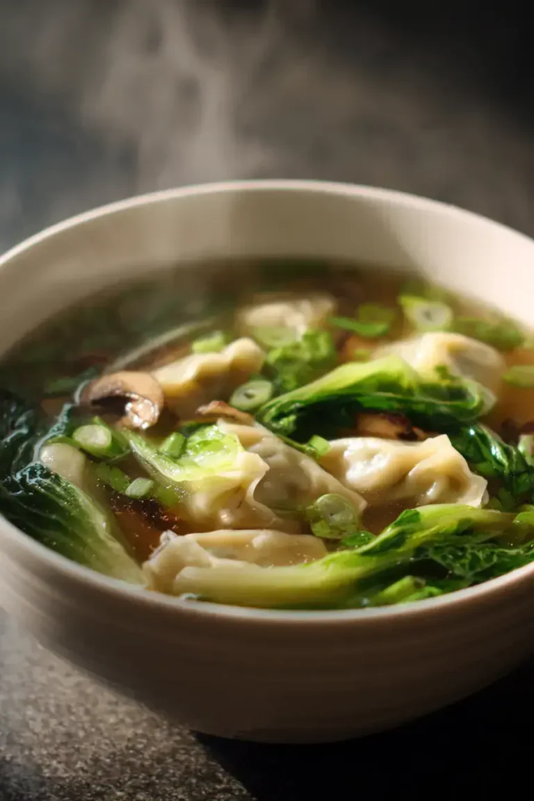 Easy Potsticker Soup
