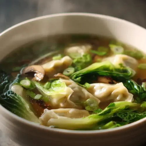 Easy Potsticker Soup
