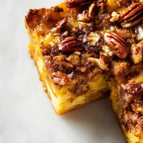 Easy Pumpkin Bread Pudding