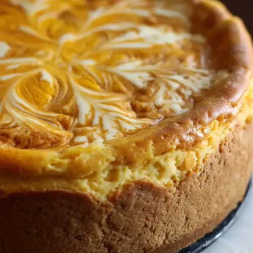 Easy Pumpkin Cake Cheesecake