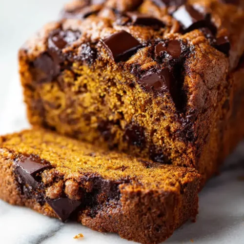 Easy Pumpkin Chocolate Chip Bread
