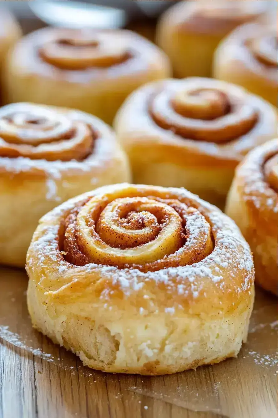 Pumpkin Cinnamon Rolls recipe finished dish