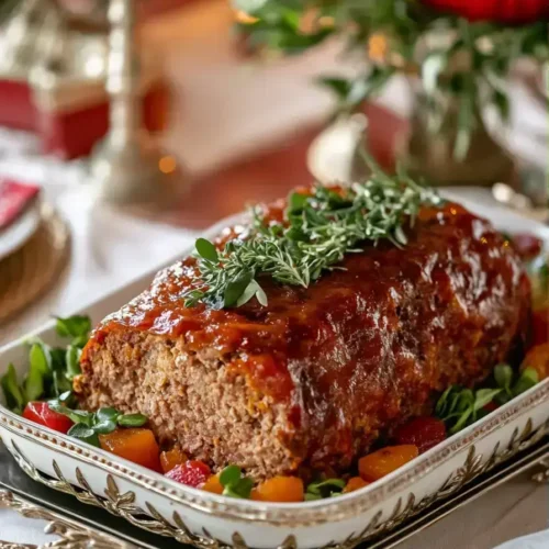 Easy Pumpkin-Shaped Meatloaf