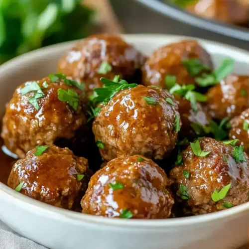 Easy Salisbury Steak Meatballs