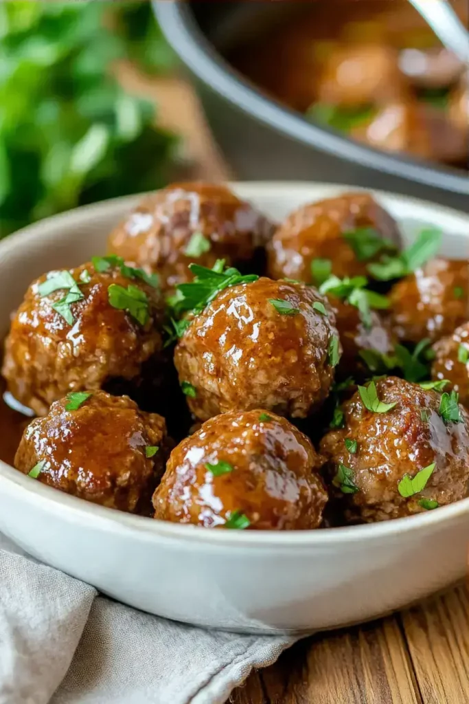 Easy Salisbury Steak Meatballs