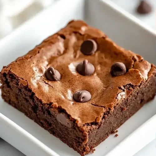 Easy Single Serve Brownie