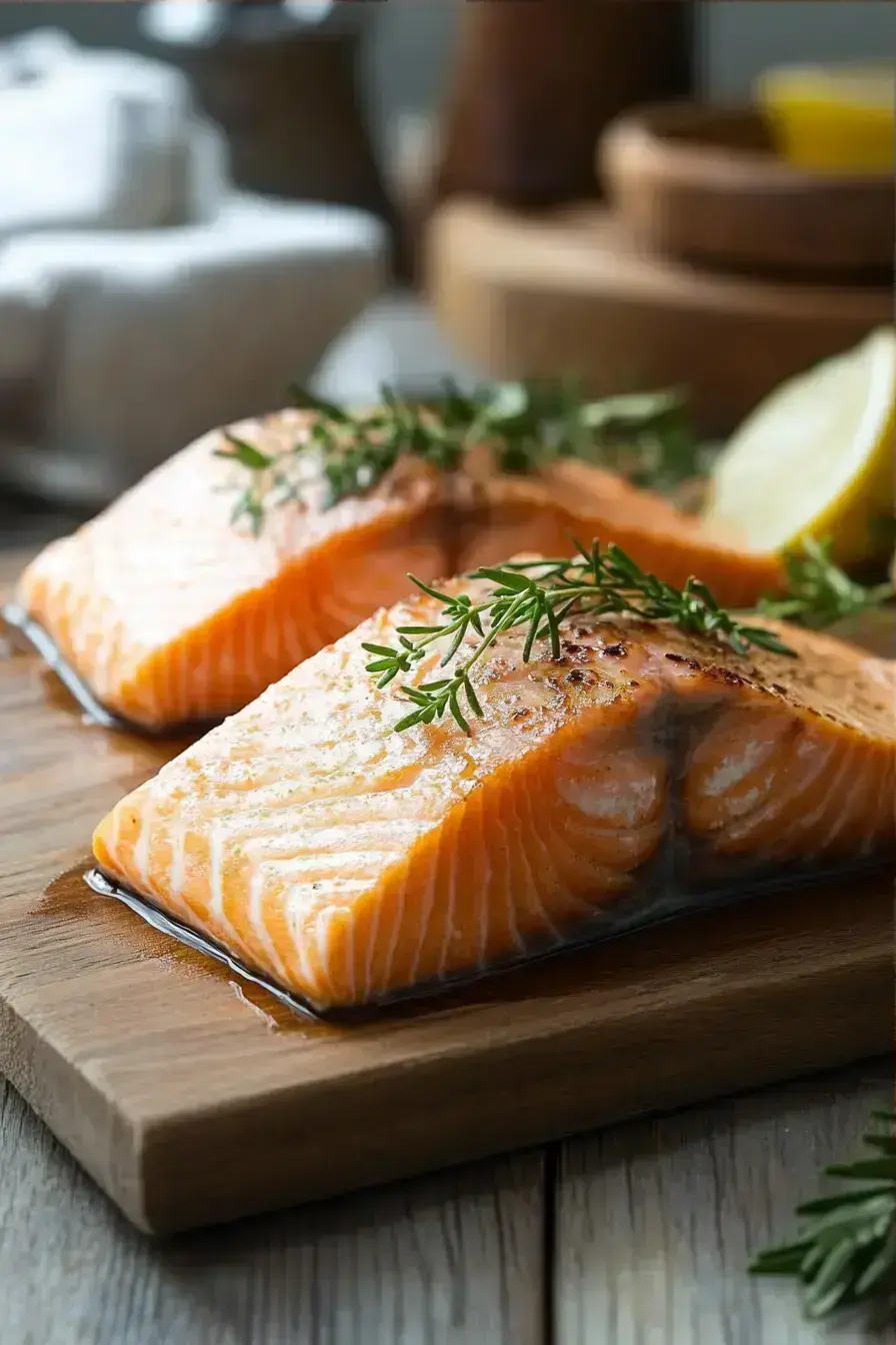 Soy Salmon recipe finished dish