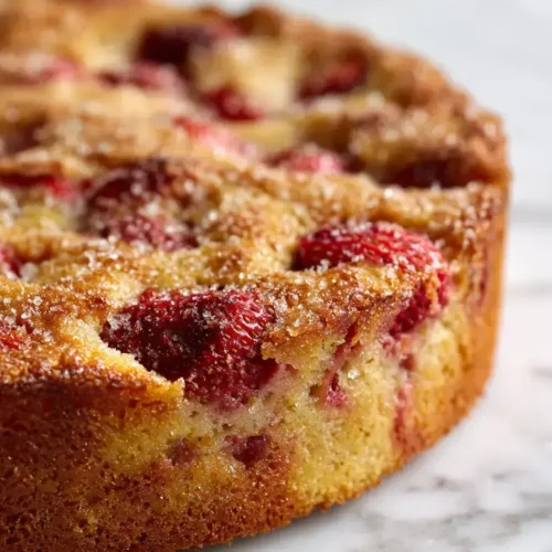 Easy Strawberry Cake