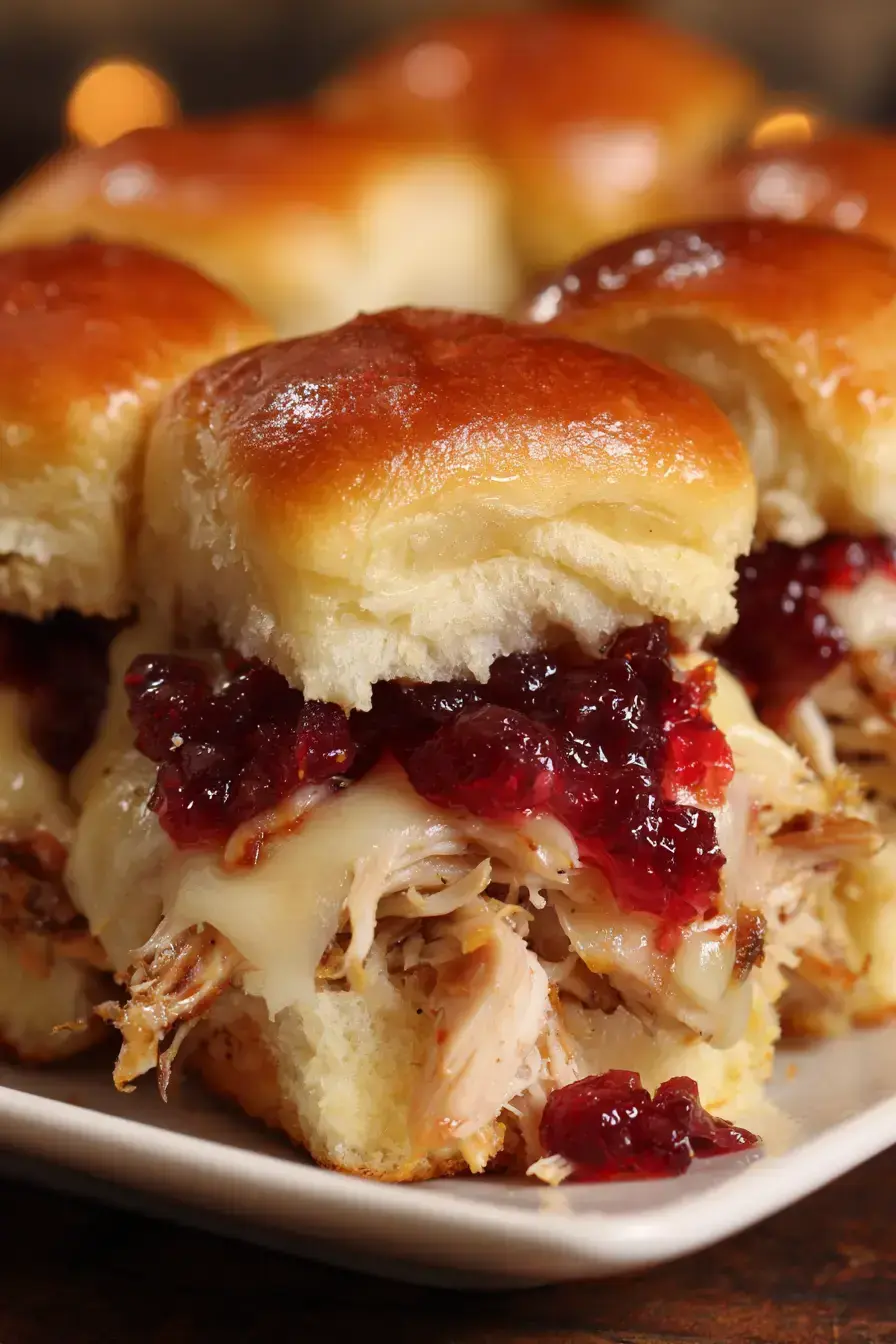 Thanksgiving Sliders recipe finished dish