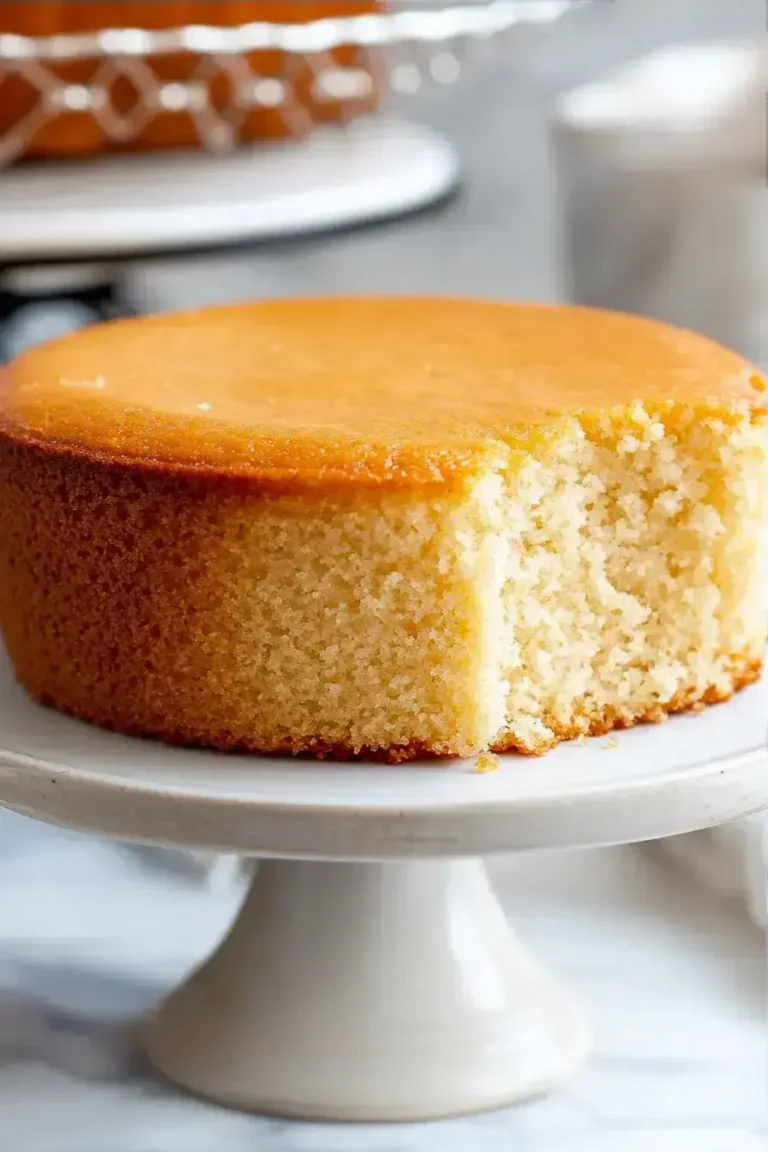 Easy Vegan Vanilla Cake