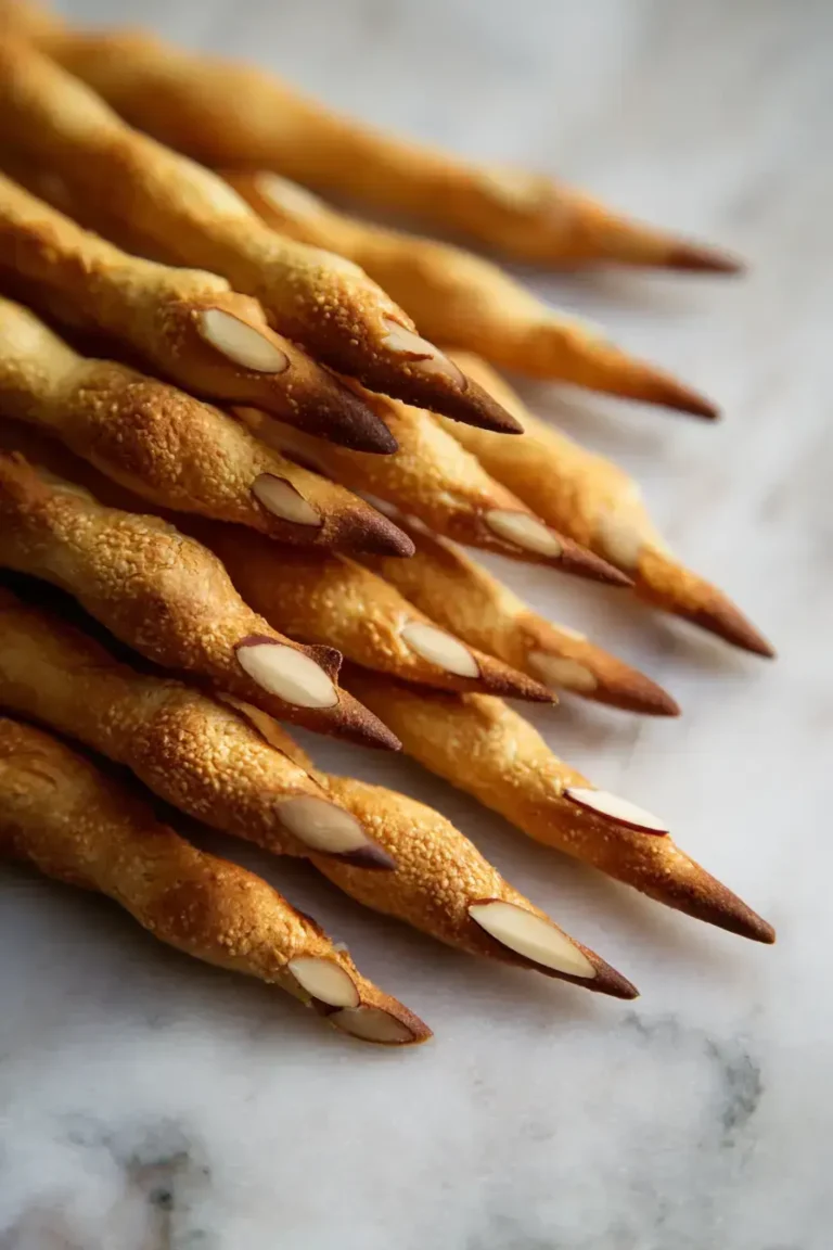 Easy Witch Finger Grissini