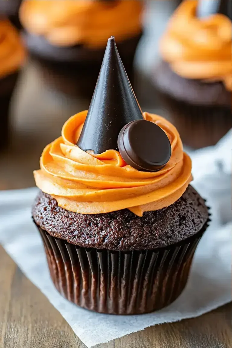 Easy Witch Hat Cupcakes