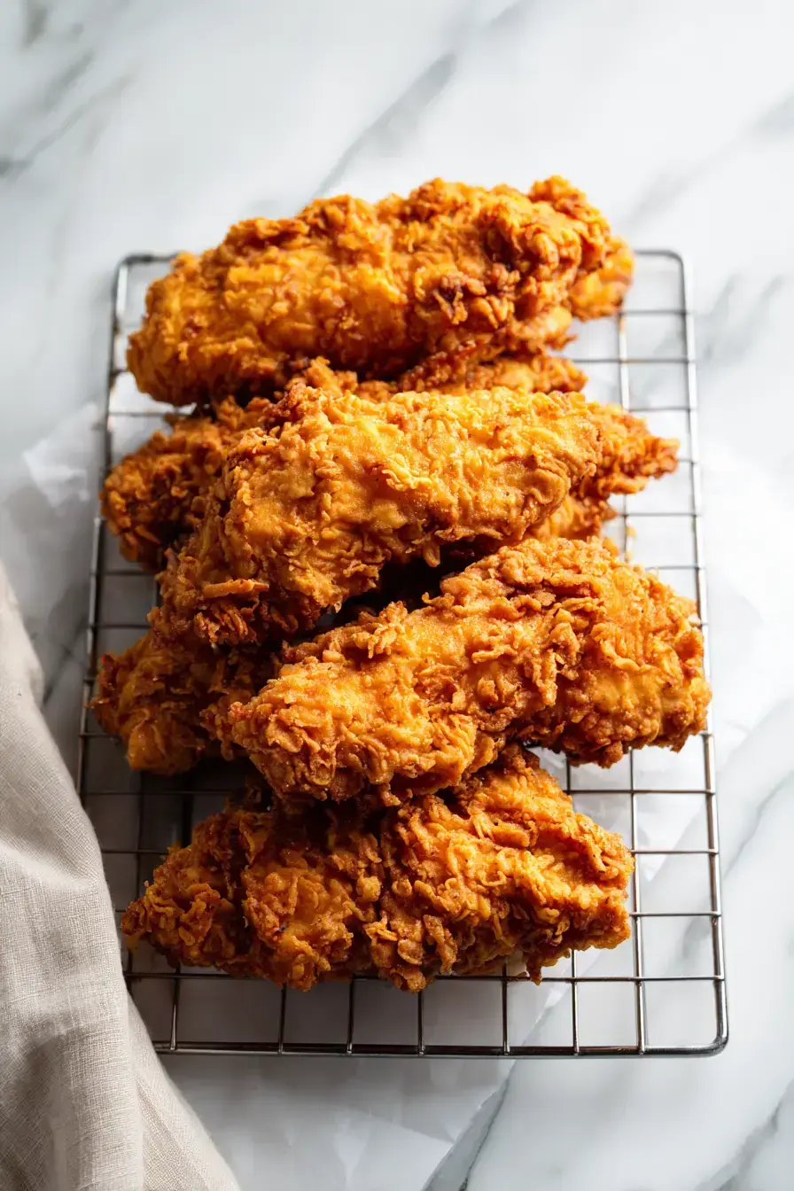 Chicken Tenders serving presentation