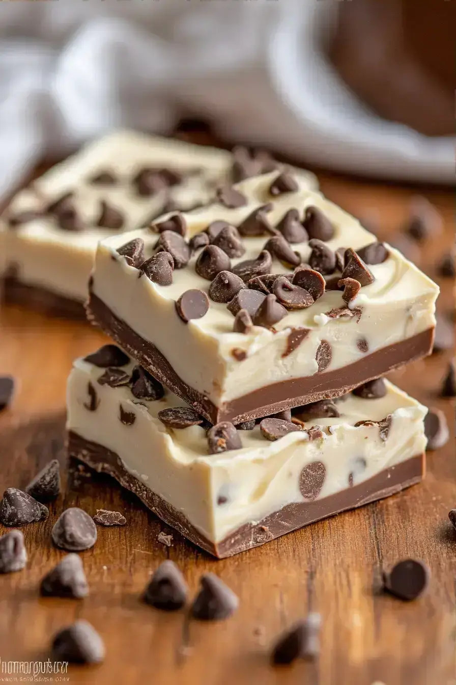 Chocolate Bark serving presentation