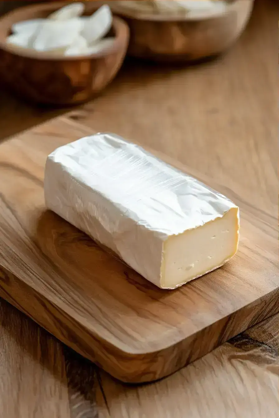 Goat Cheese serving presentation