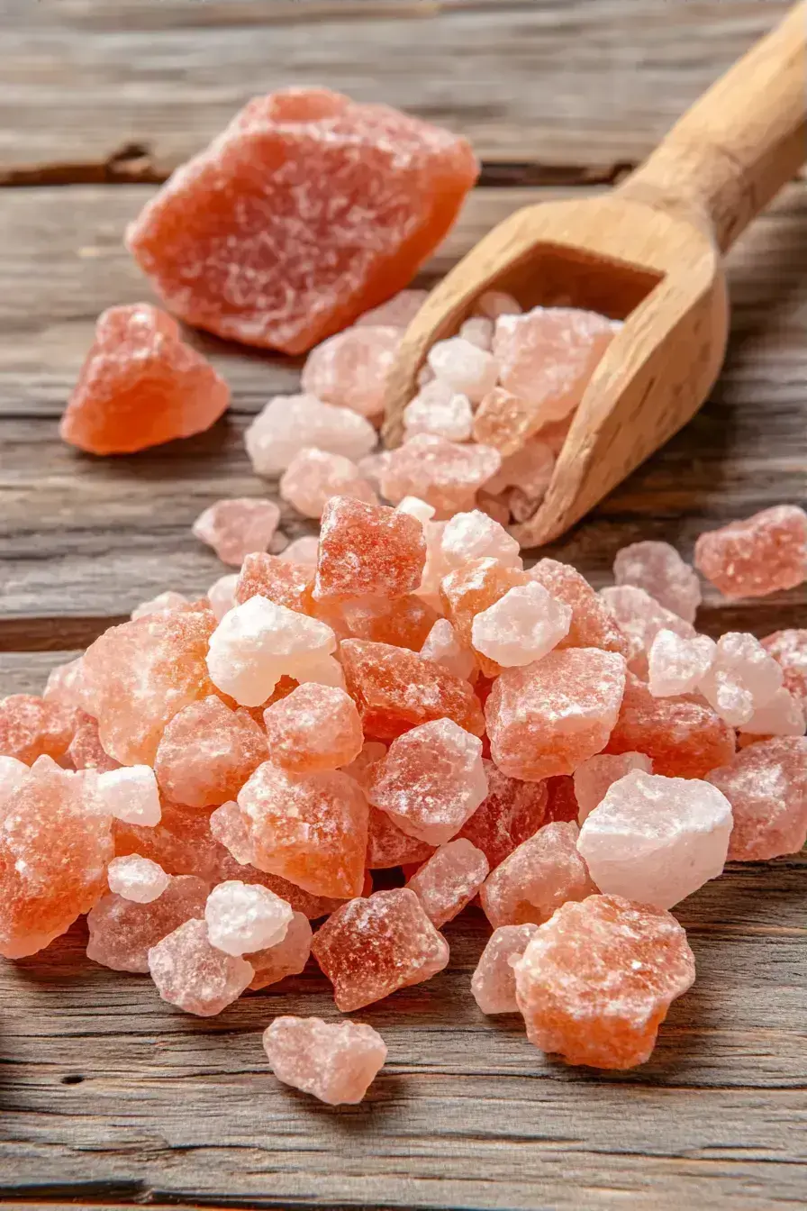 Himalayan Pink Salt serving presentation