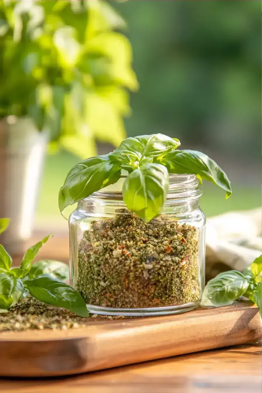 Italian Seasoning serving presentation