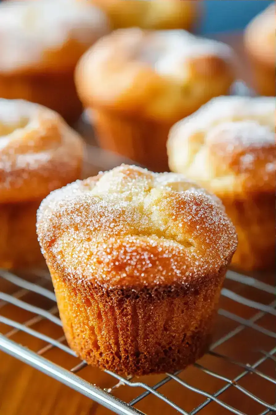 Maple Muffin serving presentation