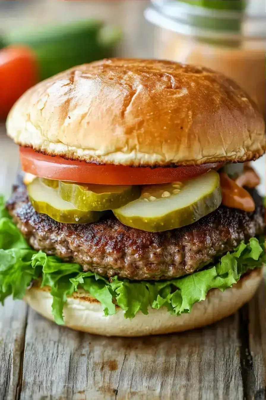 Monster Burgers serving presentation