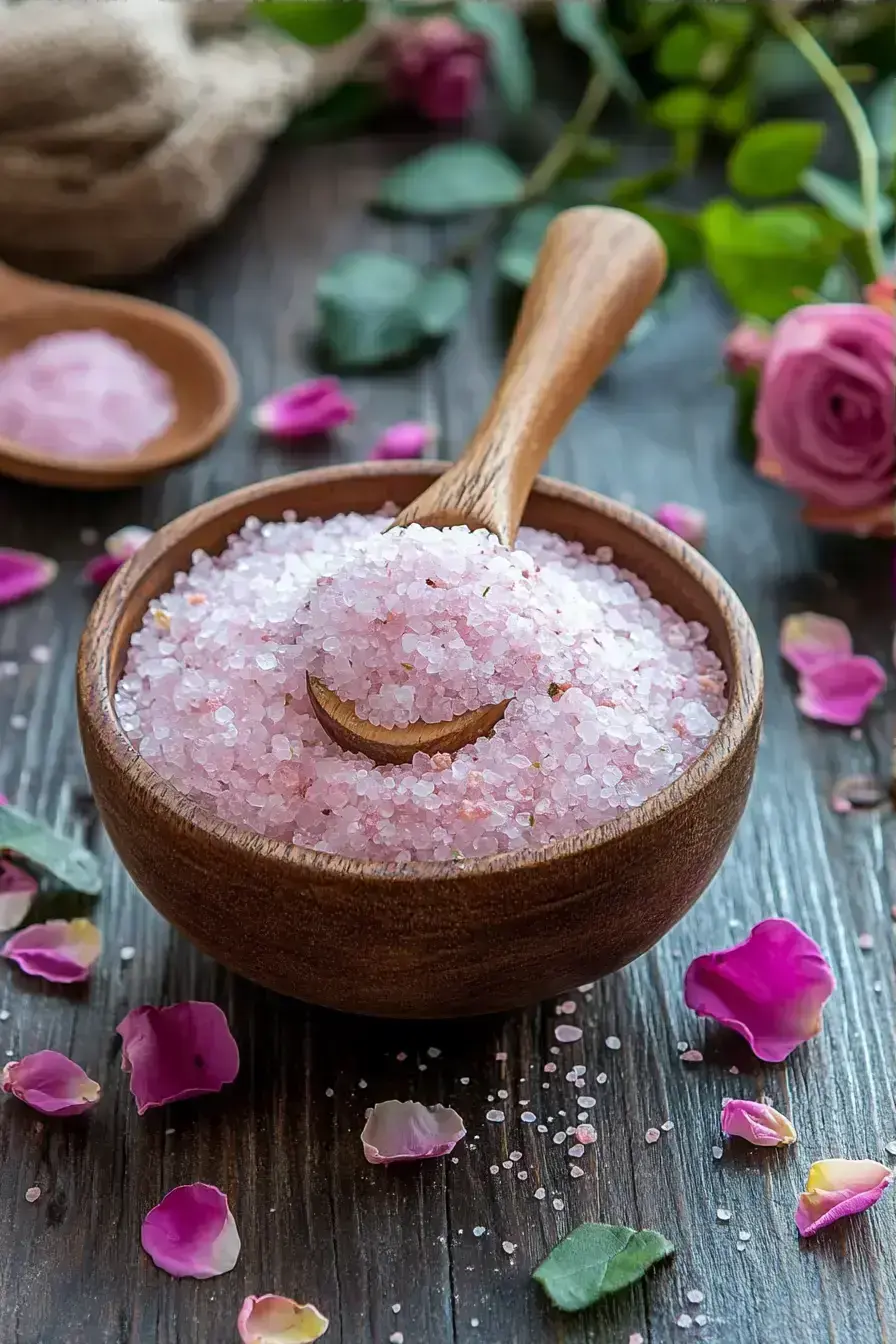 Pink Salt serving presentation