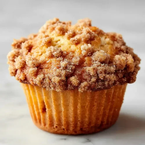 Easy Apple Cinnamon Streusel Muffins