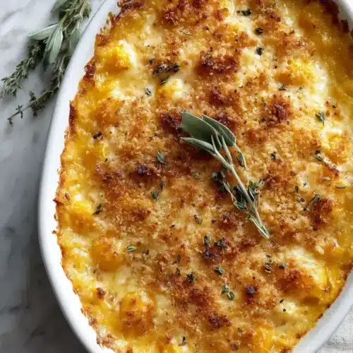 Easy Butternut Squash Gratin