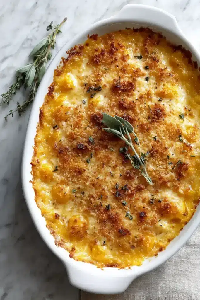 Creamy Squash Gratin