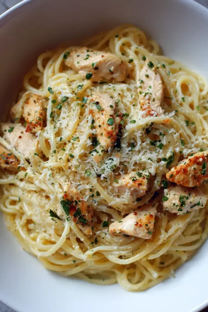 Creamy Chicken Pasta Dinner