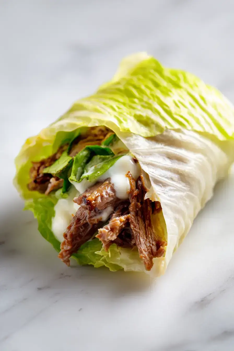 Keto Philly Cheesesteak Rolls recipe finished dish