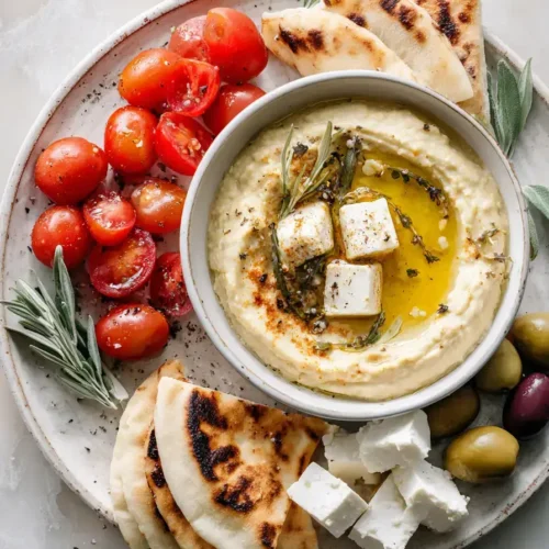 Easy Mediterranean Brunch Board