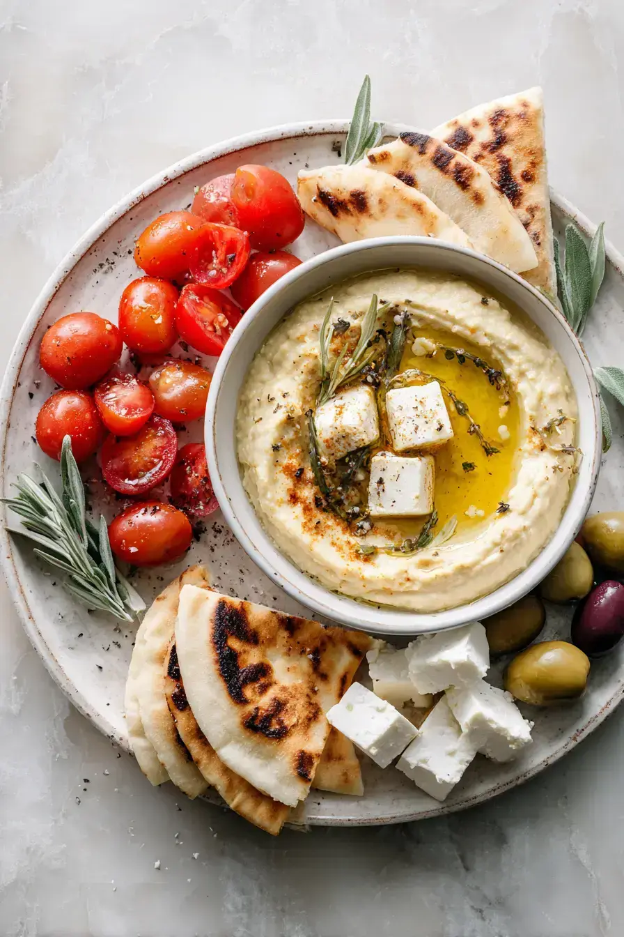 Mediterranean Brunch Board recipe finished dish