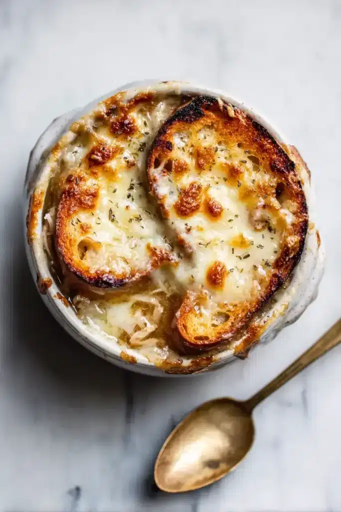 Easy chicken and french onion soup
